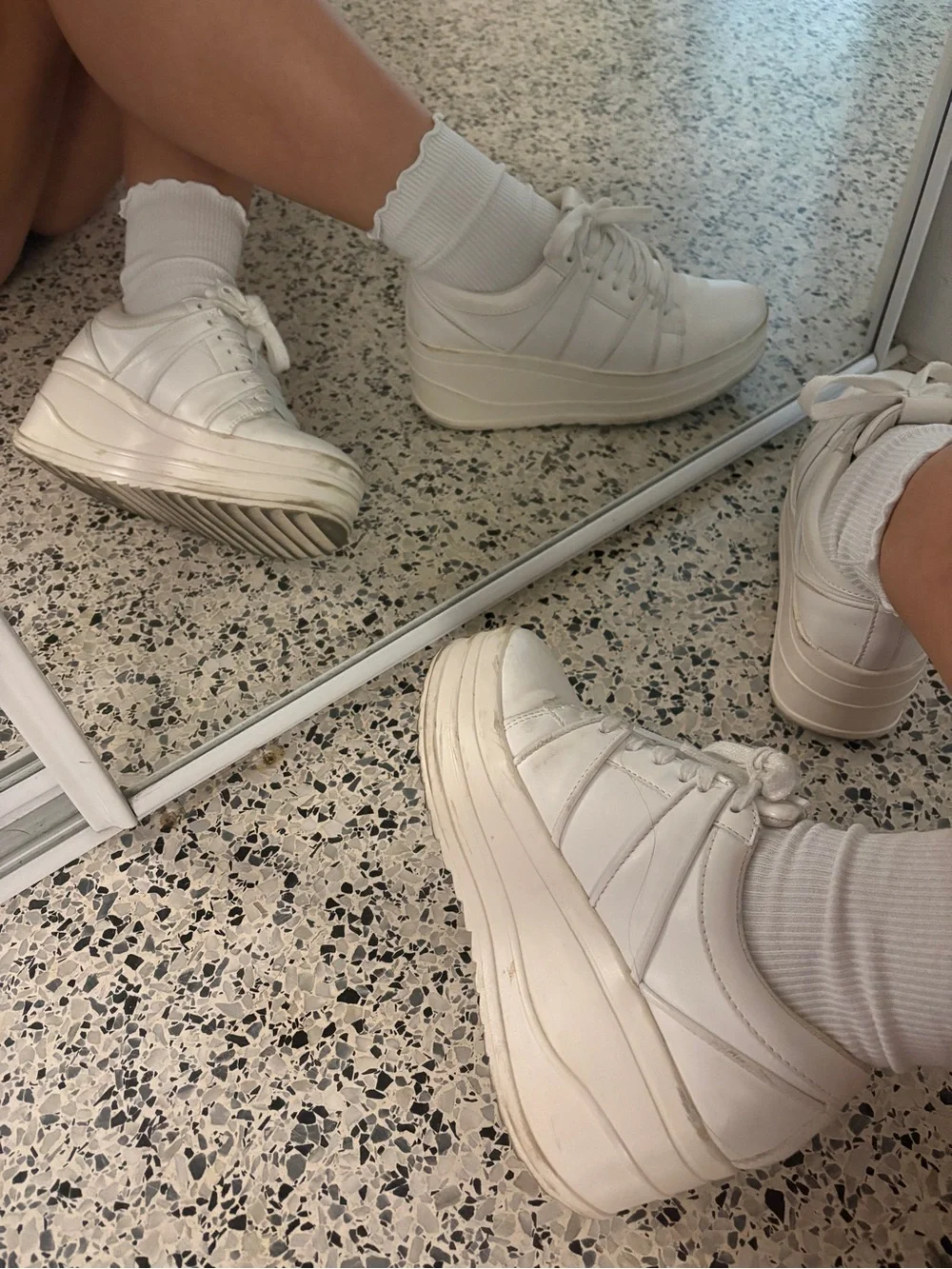 ZARA TRF Platform Sneakers